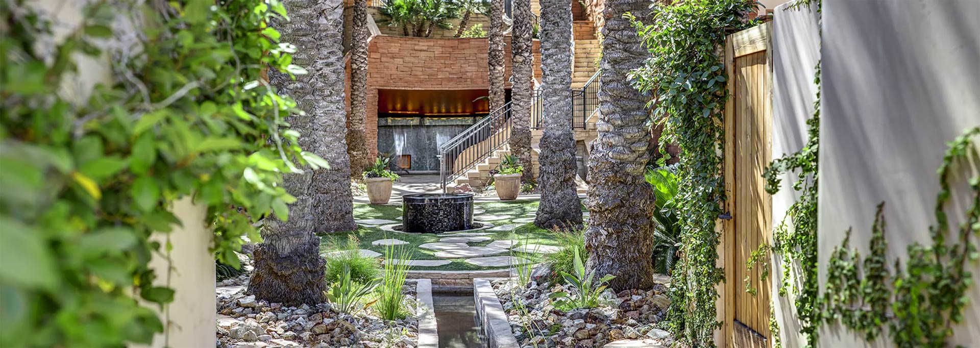 Well & Being courtyard